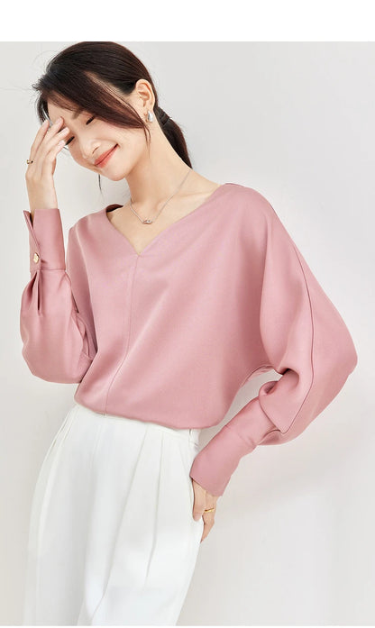 SENTUBILA Elegant Chiffon Blouse